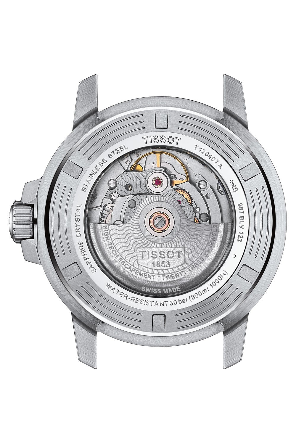 Tissot - Seastar 1000 Powermatic 80 Blue Dial & Steel Bracelet T120.407.11.041.03
