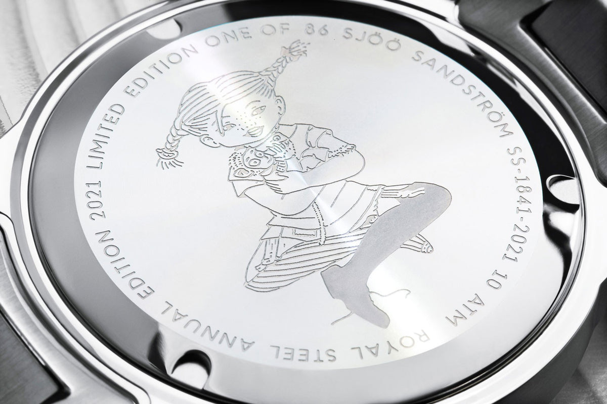 Sjöö Sandström - Pippi Långstrump 36 mm Anniversary Edition 2021 - Limited Edition 020982