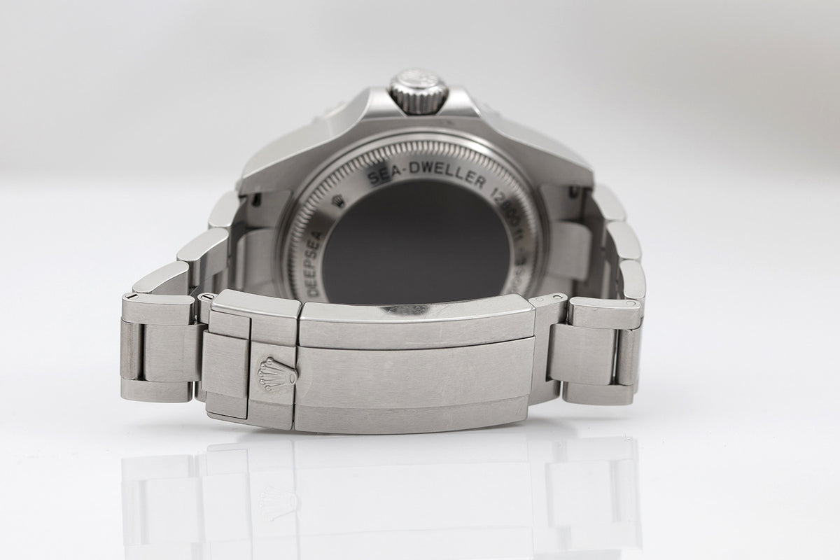 BEGAGNAD Rolex Sea-Dweller Deepsea 44mm Svart & Stål 116660