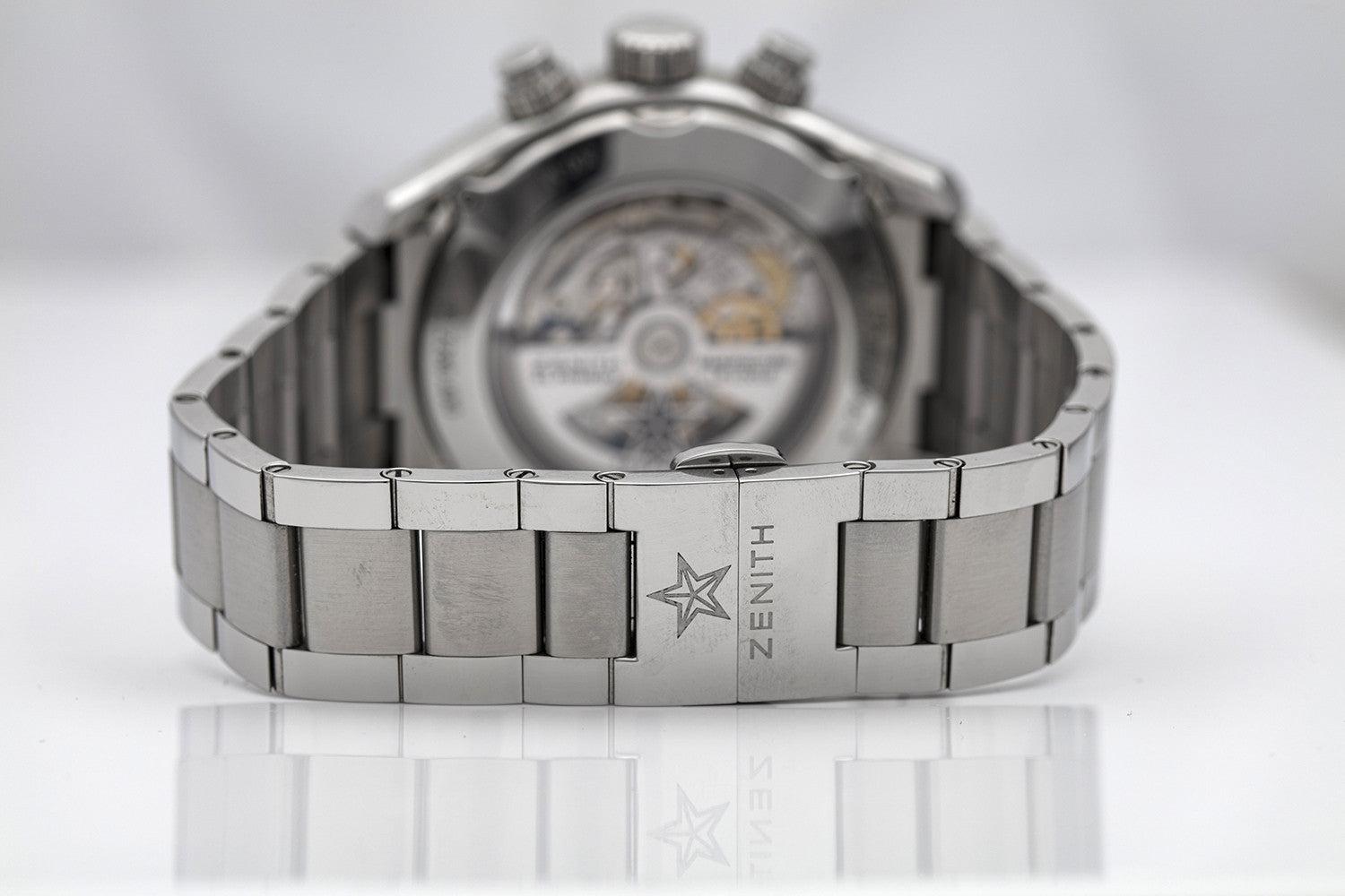 SOLD-PRE-OWNED Zenith El Primero Sport Chronograph Grey Dial & Stainless Steel 03.2280.400/91.M2280