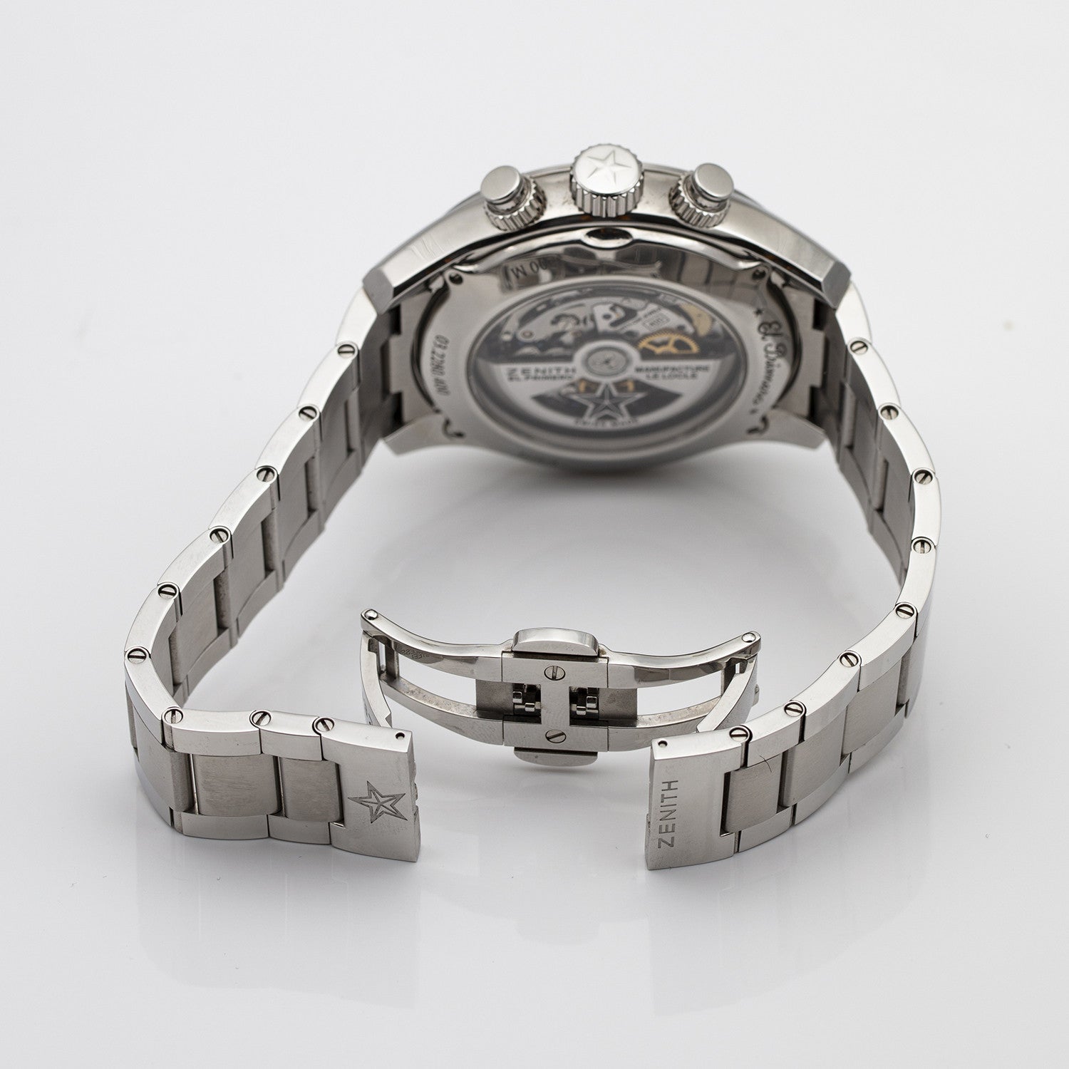 SOLD-PRE-OWNED Zenith El Primero Sport Chronograph Grey Dial & Stainless Steel 03.2280.400/91.M2280