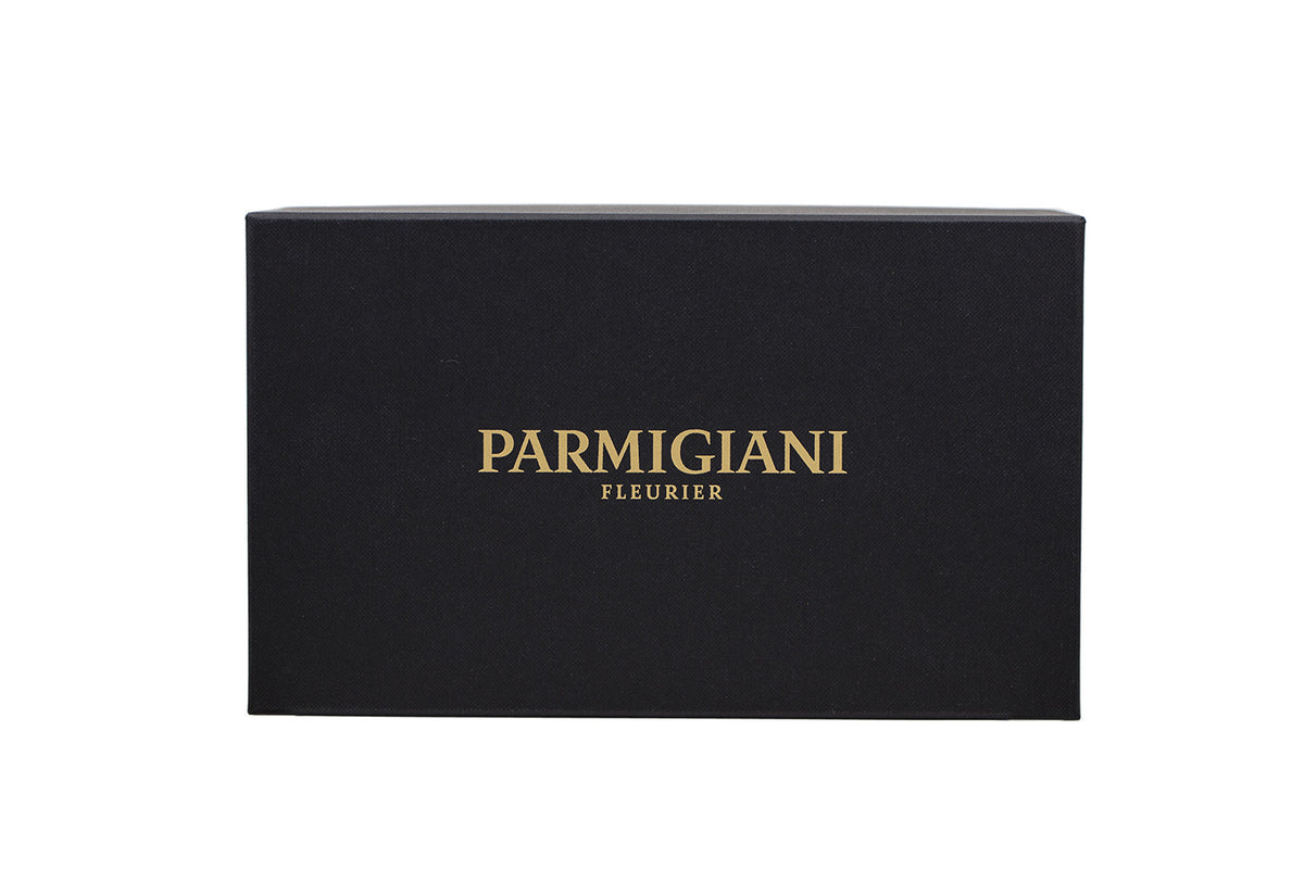 BEGAGNAD Parmigiani Fleurier Tonda 1950 Black & läderrem PFC288-0001400-XA1442