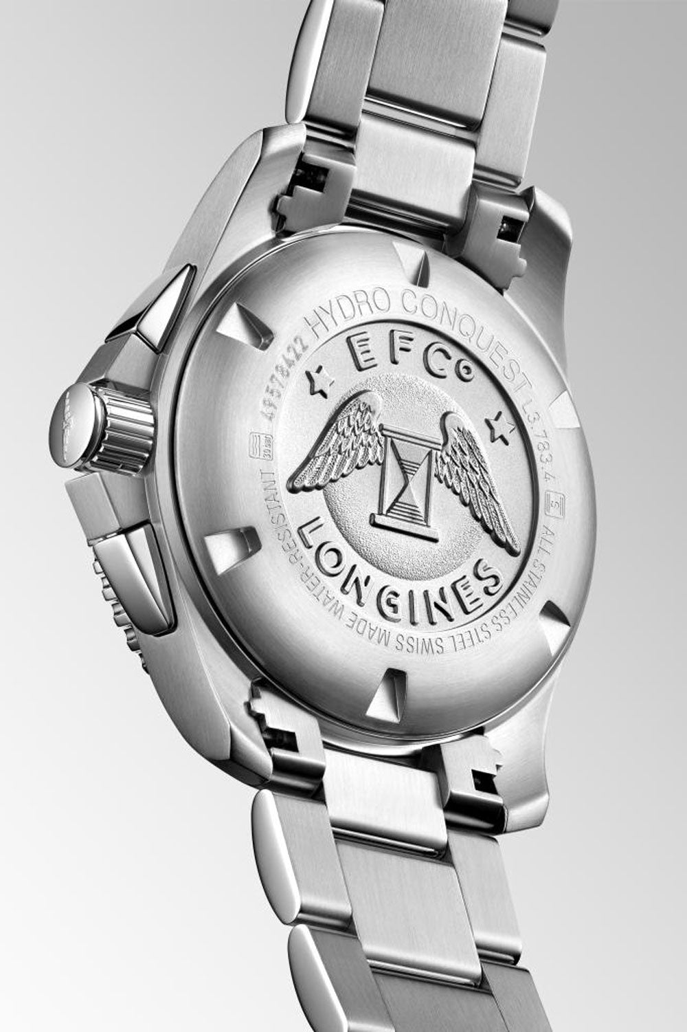 Longines HydroConquest 41mm Chrono Blue, Ceramic & Steel Bracelet L37834966