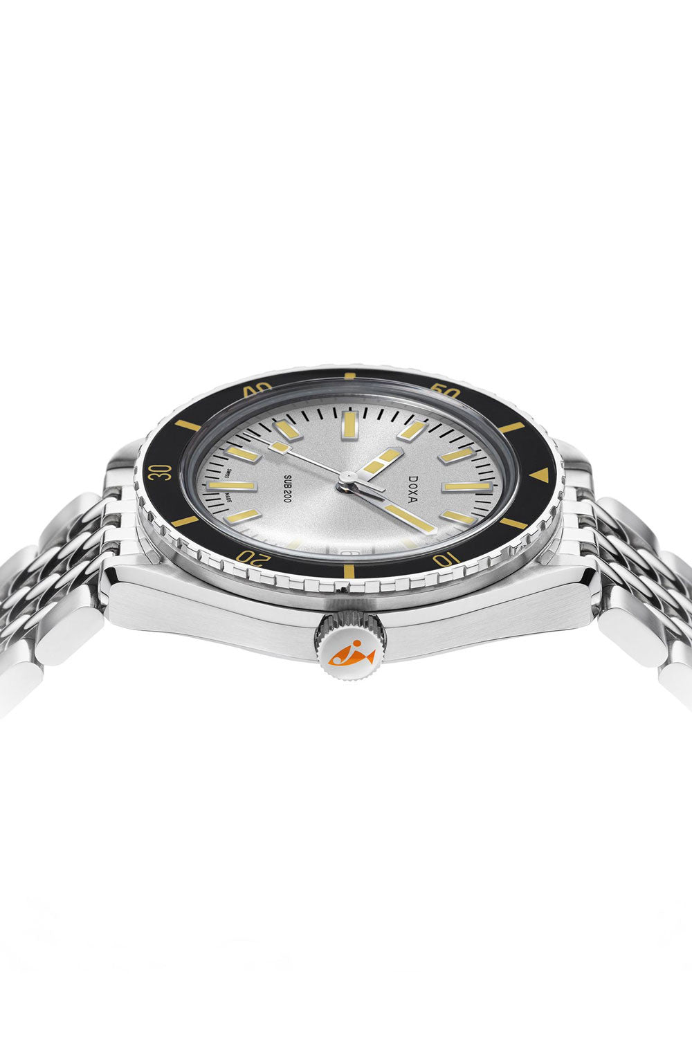 DOXA - Sub 200 Searambler Silver & Steel Bracelet 799.10.021.10
