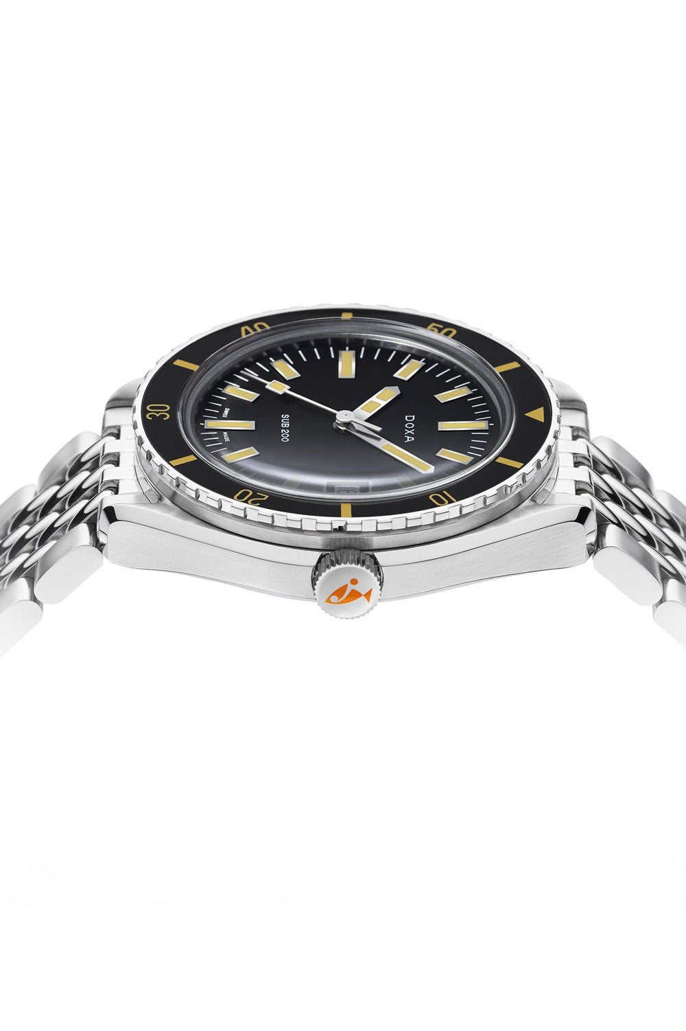 DOXA - Sub 200 Sharkhunter Black & Steel Bracelet 799.10.101.10