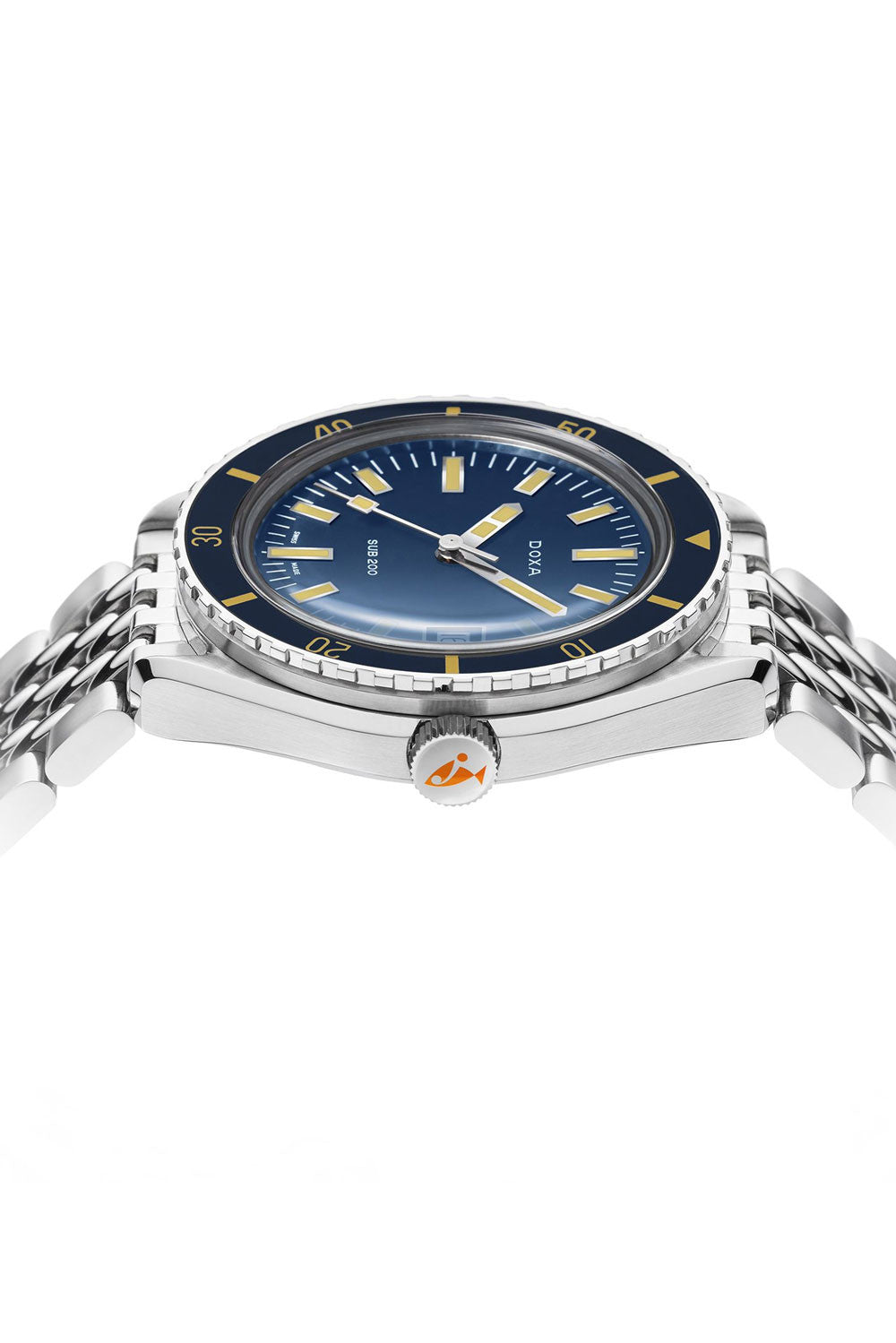 DOXA - Sub 200 Caribbean Navy & Steel Bracelet 799.10.201.10