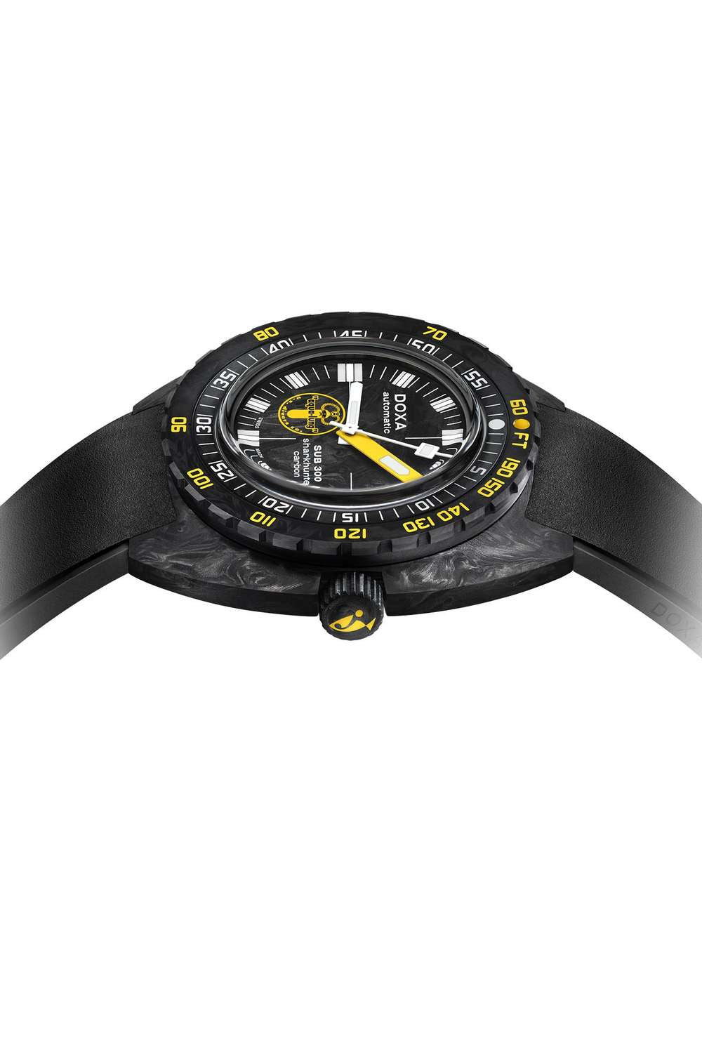 DOXA - SUB 300 Carbon Aqua Lung US Divers Sharkhunter 822.70.101AQL.20