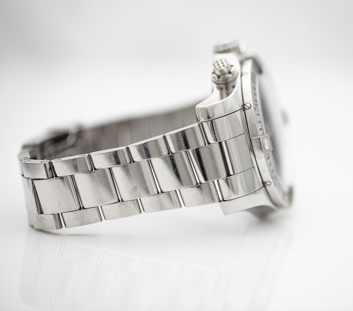 SÅLD - BEGAGNAD Breitling Super Avenger II Svart A13371111B2A1
