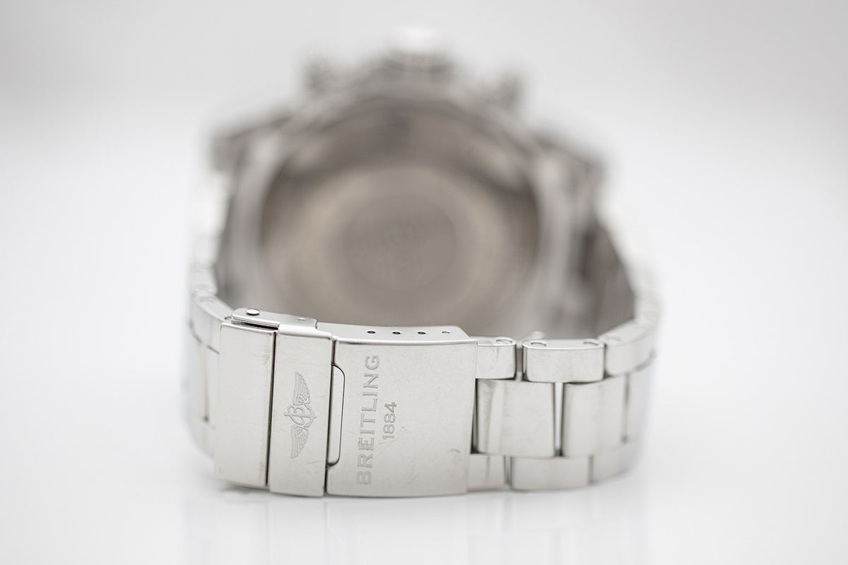 SÅLD - BEGAGNAD Breitling Super Avenger II Svart A13371111B2A1