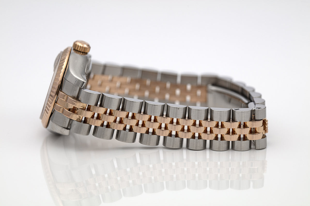 SÅLD - BEGAGNAD Rolex Lady Datejust 26 mm automatisk, roséguld & stål 179171