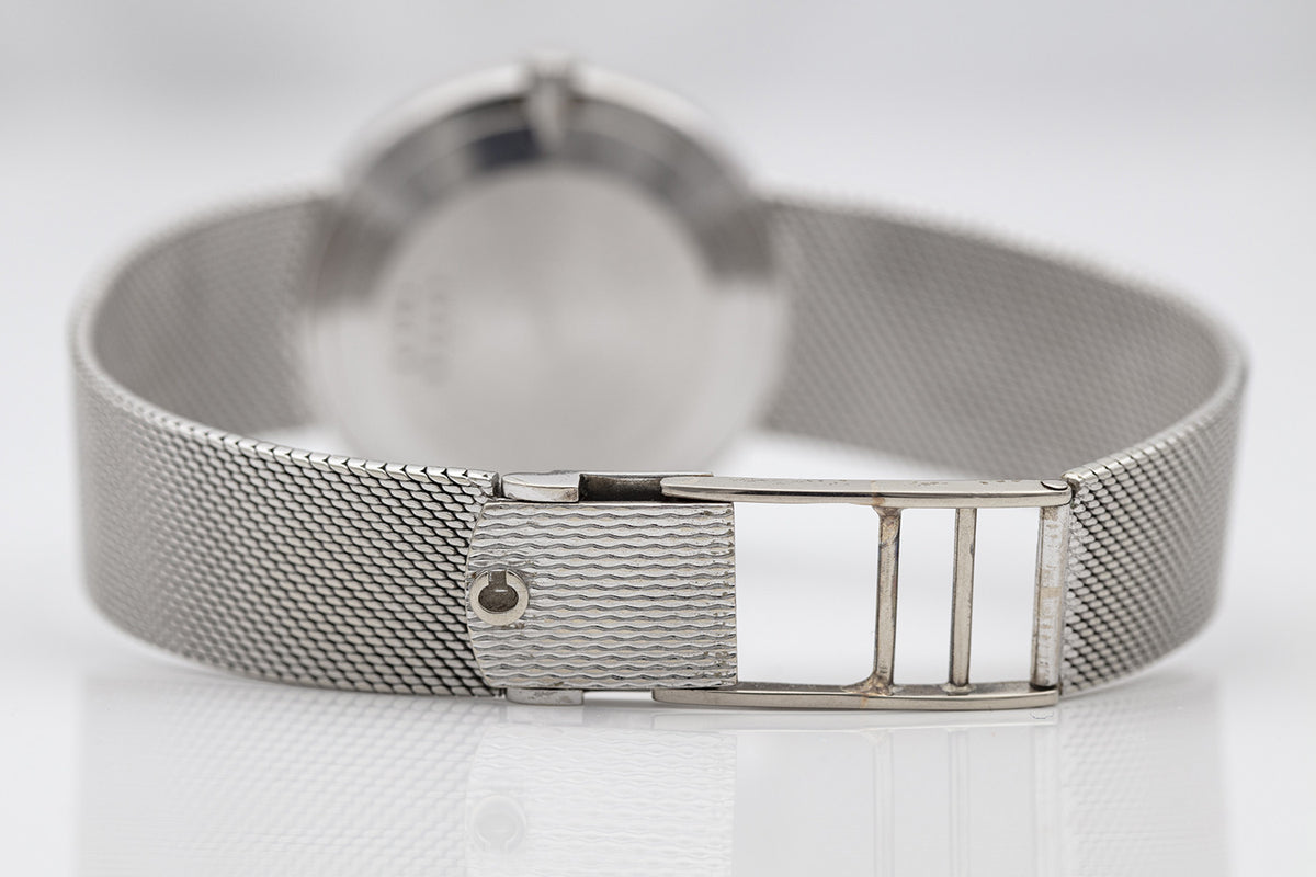 BEGAGNAD Chopard 33 mm Manuel silver & vitguld 1013