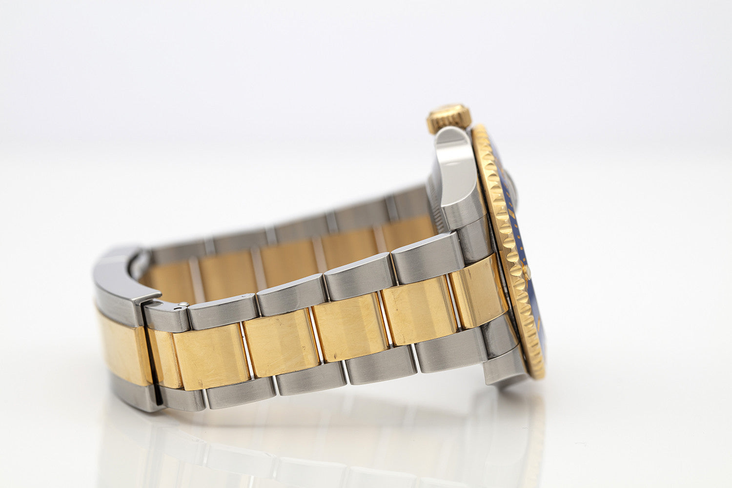 SÅLD - BEGAGNAD Rolex Submariner Date 40mm Blå, Stål & Guld 116613LB