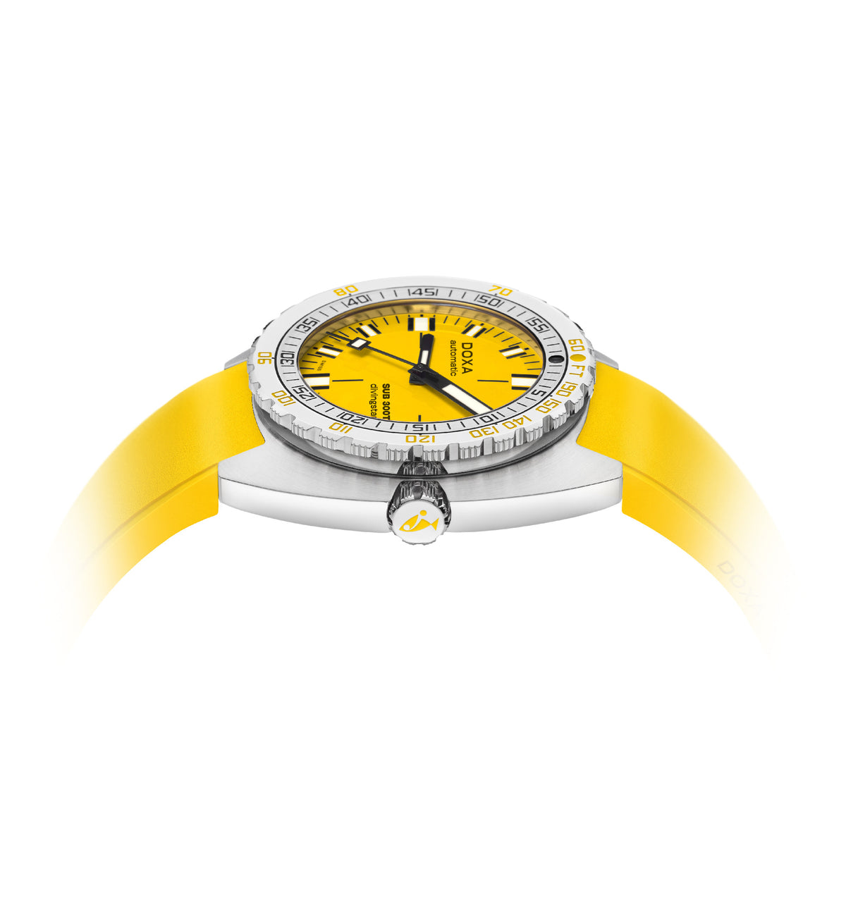 DOXA SUB 300T Divingstar Yellow & Rubber Strap 840.10.361.31