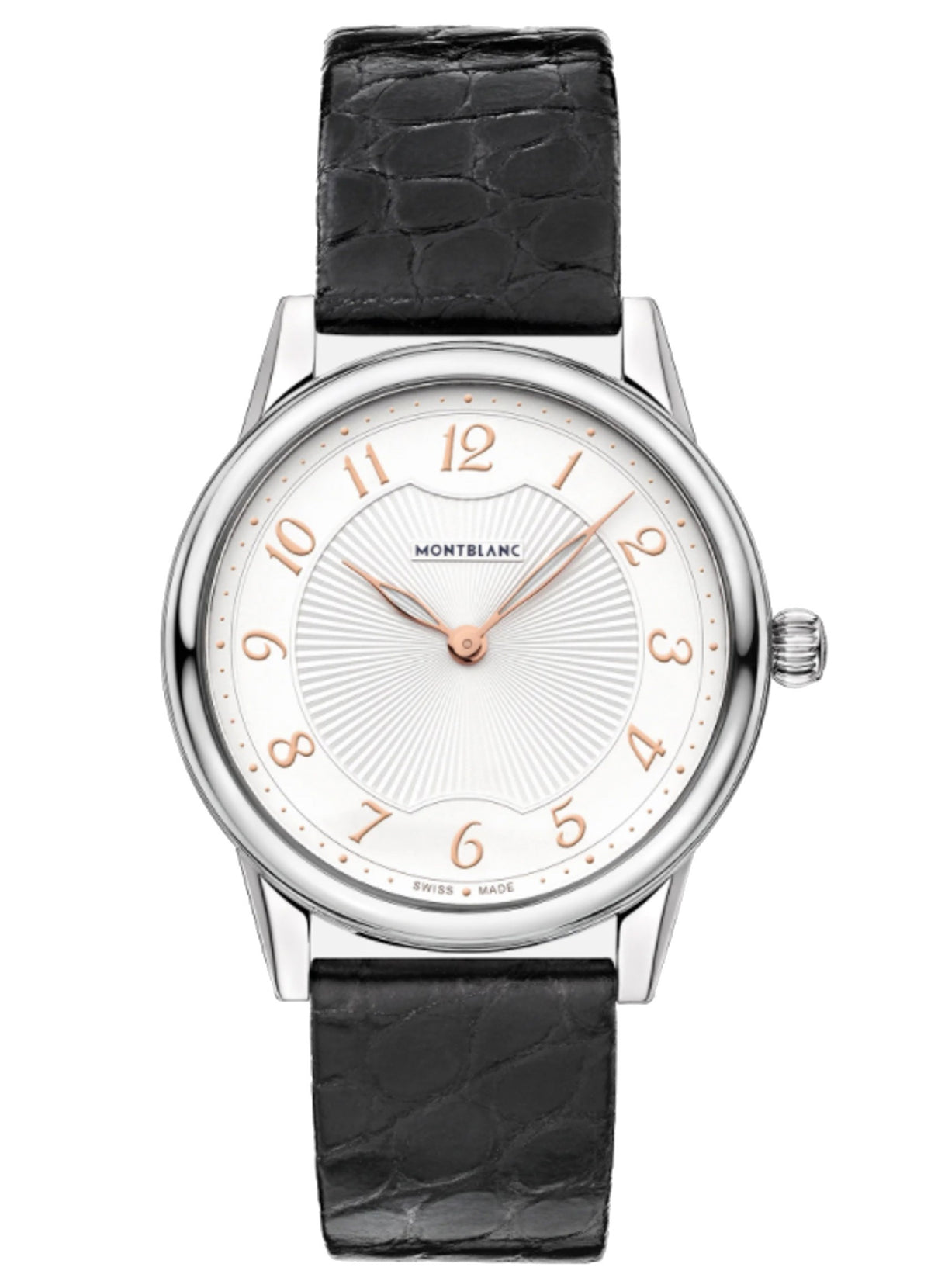 Montblanc - Boheme Quartz 34mm White Dial & Leather Strap 123867
