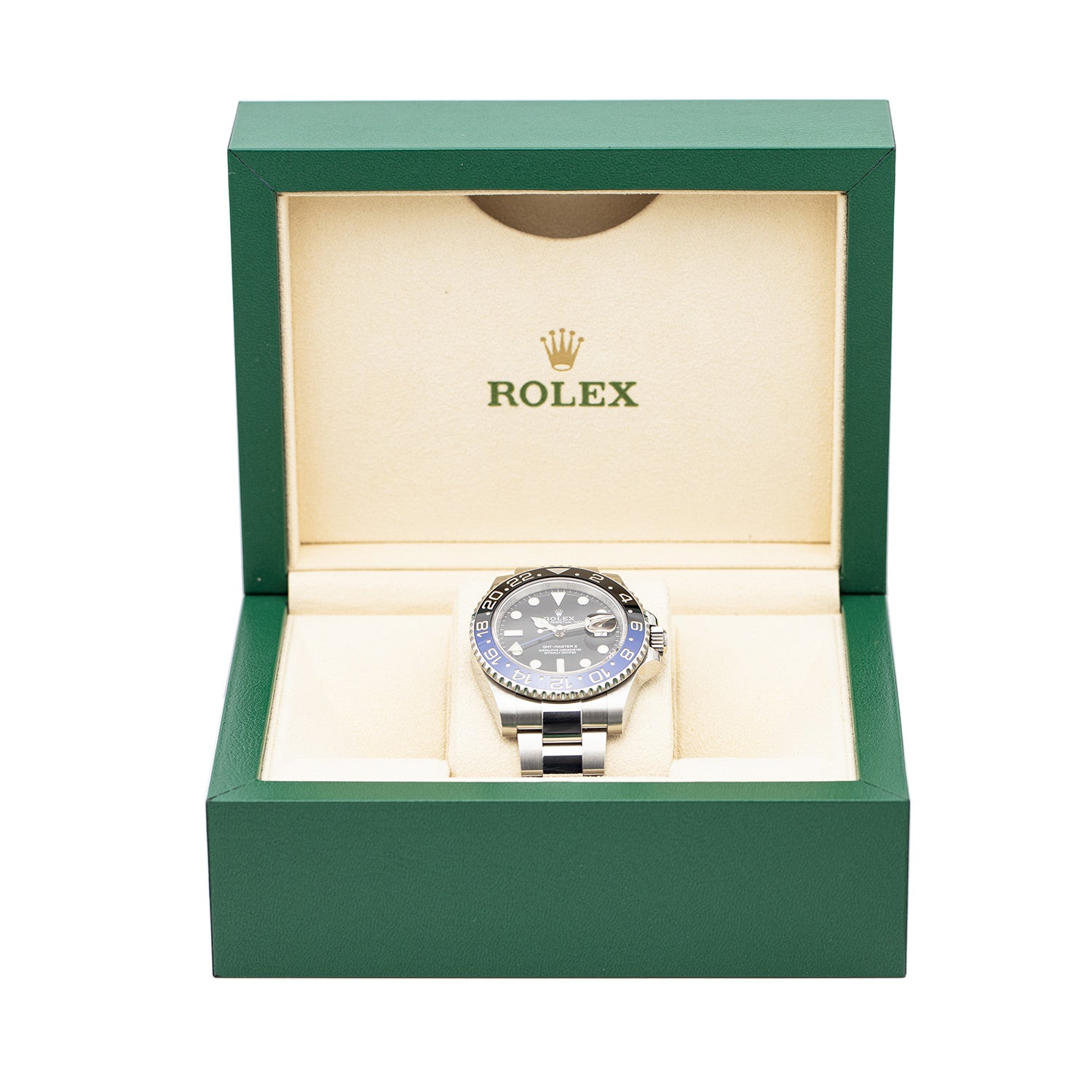 PRE-OWNED Rolex GMT-Master II "Batman" Steel 116710BLNR