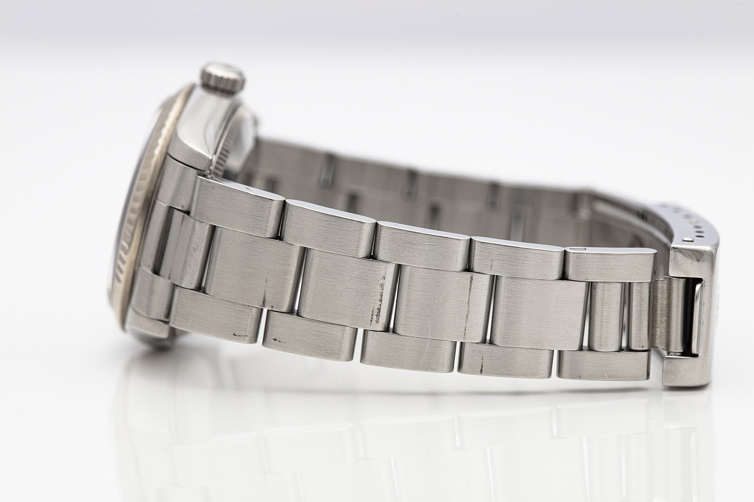 BEGAGNAD Rolex Datejust 31mm stål & svart Ref 78274