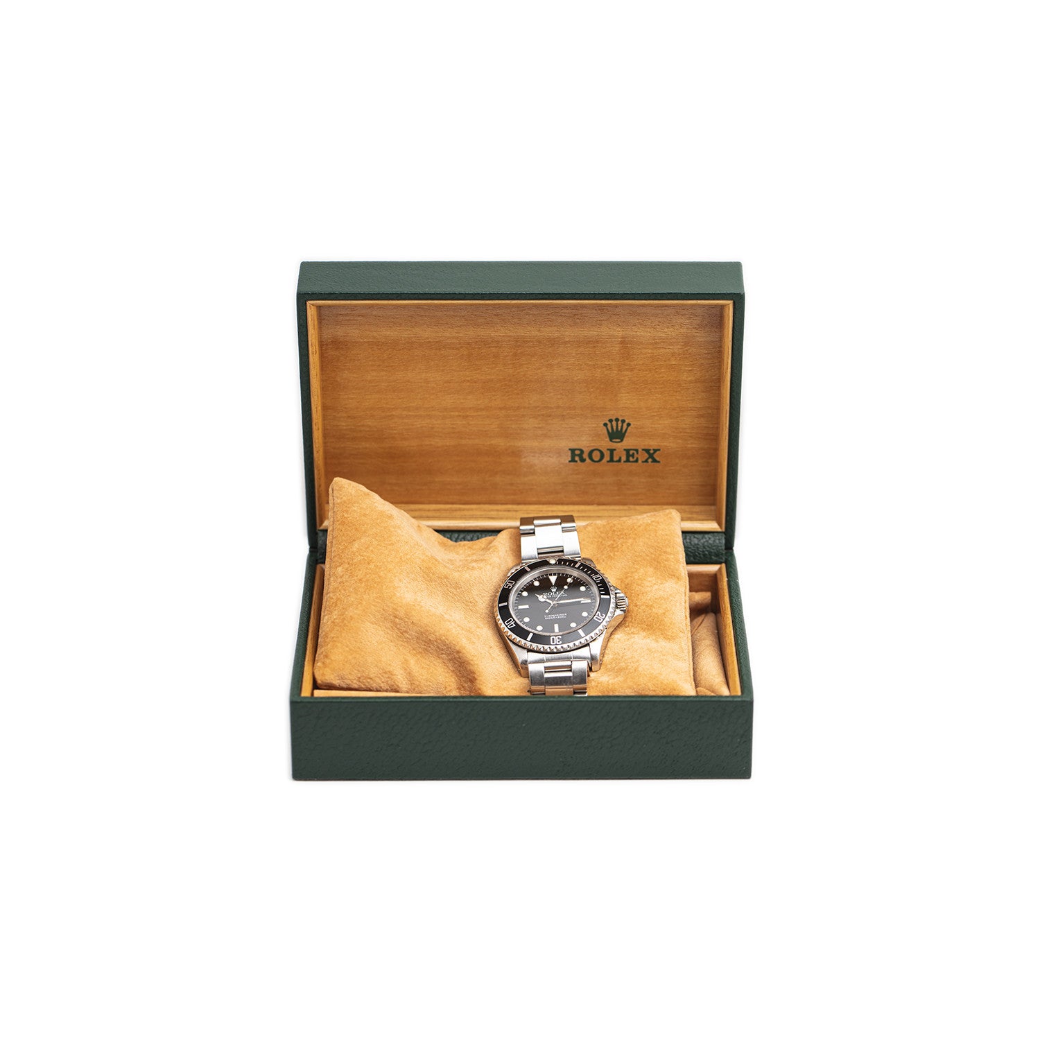PRE-OWNED Rolex Submariner 40mm Black Dial Steel 14060