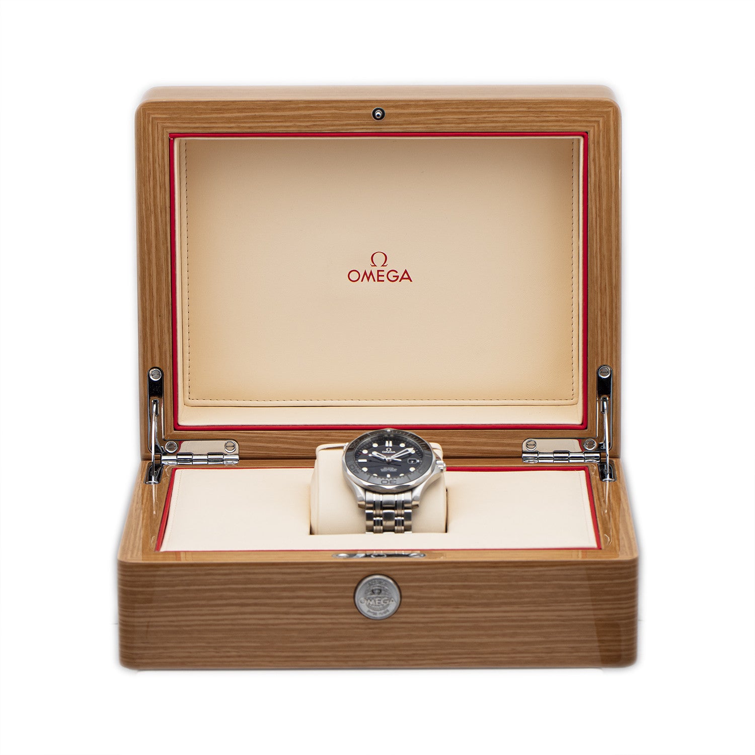 SOLD - PRE-OWNED Omega Seamaster Diver Automatic 41mm Black & Steel 212.30.41.20.01.003