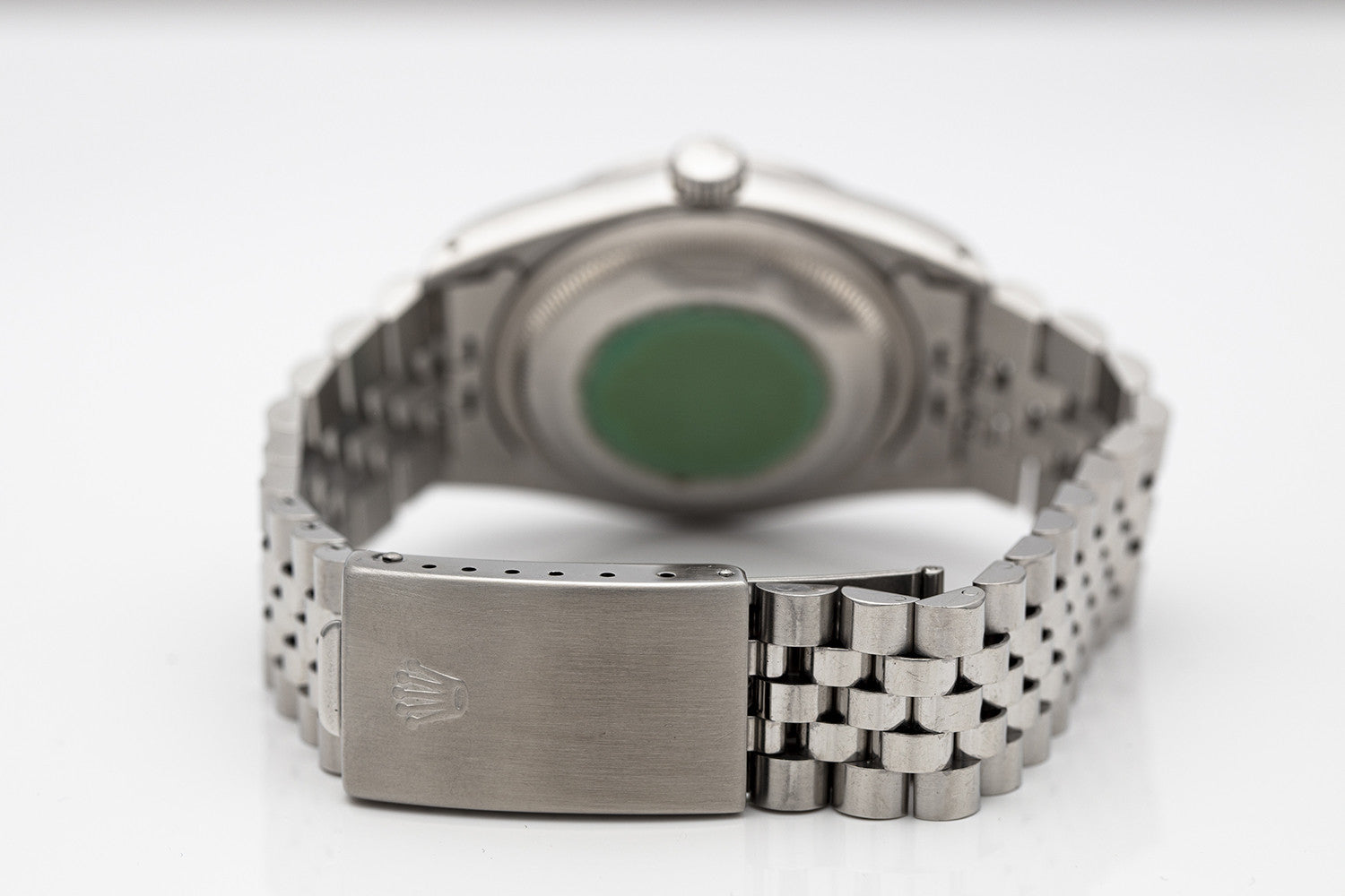 PRE-OWNED Rolex Datejust Blue & Jubilee Bracelet 1989 Newly Serviced Ref 16220