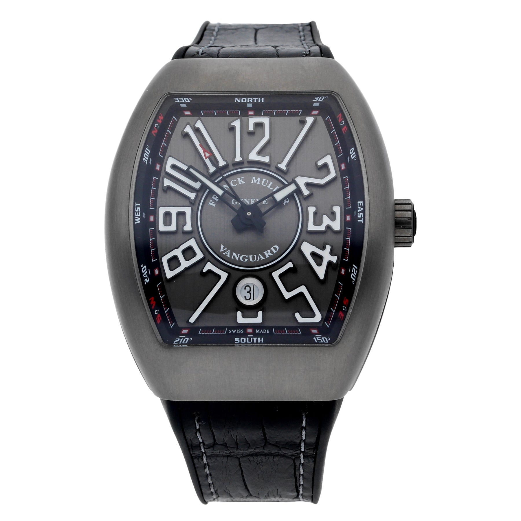 Franck Muller - V41 Vanguard Classical Titanium Black Ref: V 41 SC DT BR (TT) (TT.BLC NR)