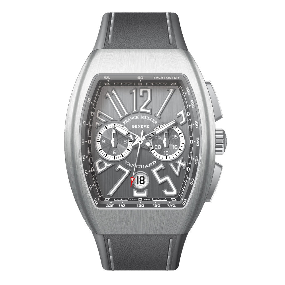 Franck Muller - V41 Vanguard Chrono Stainless Steel Grey Ref: V 41 CC DT BR (TT) (AC) (TT BLC AC BR)