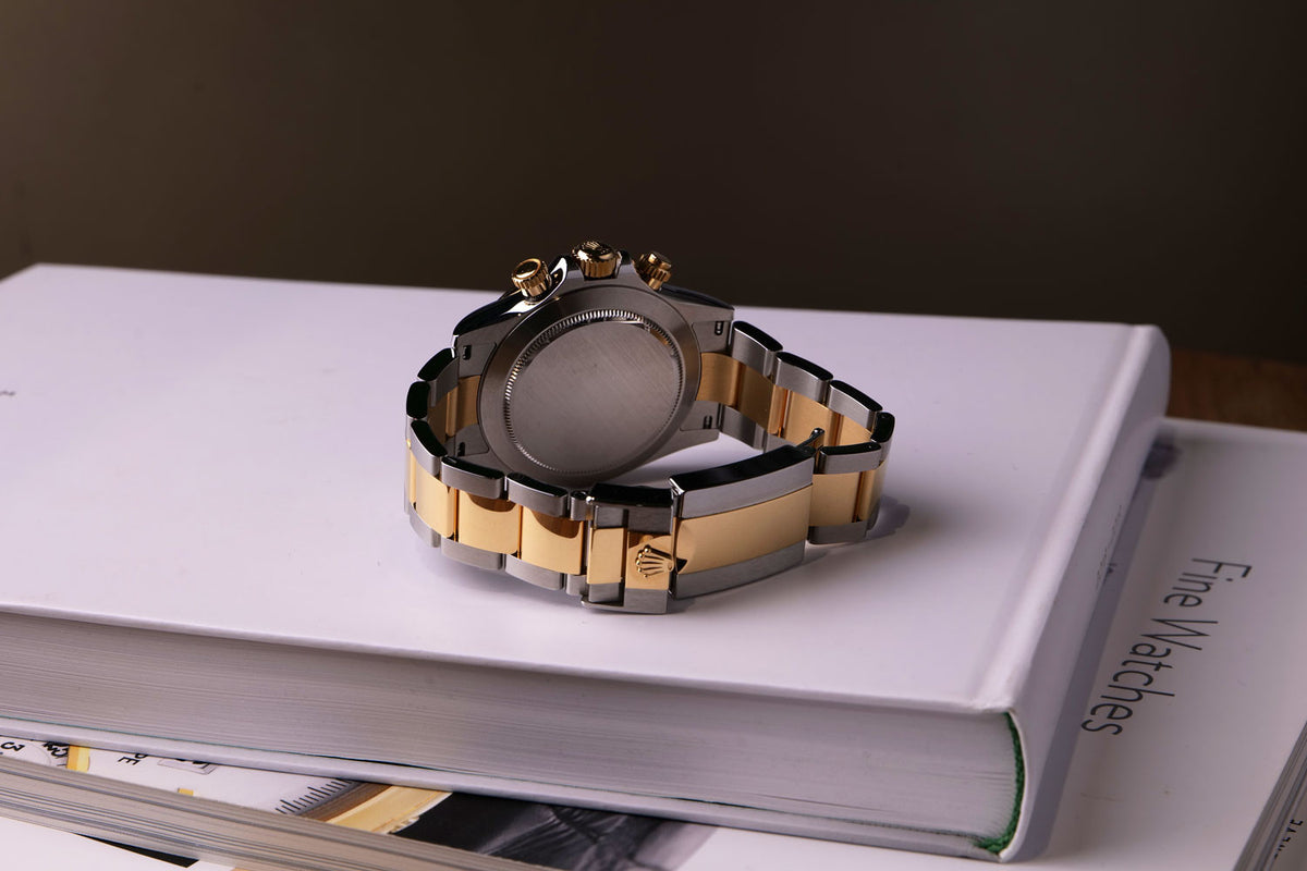 PRE-OWNED Rolex Cosmograph Daytona Gold & Steel 116503