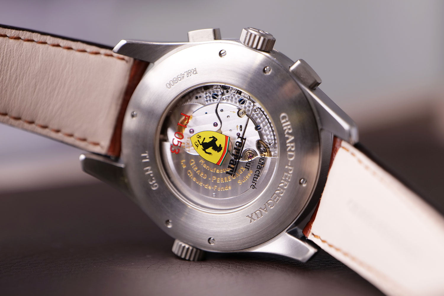 SOLD - PRE-OWNED Girard-Perregaux WW.TC World Time Ferrari F1 053 Limited Edition 49800