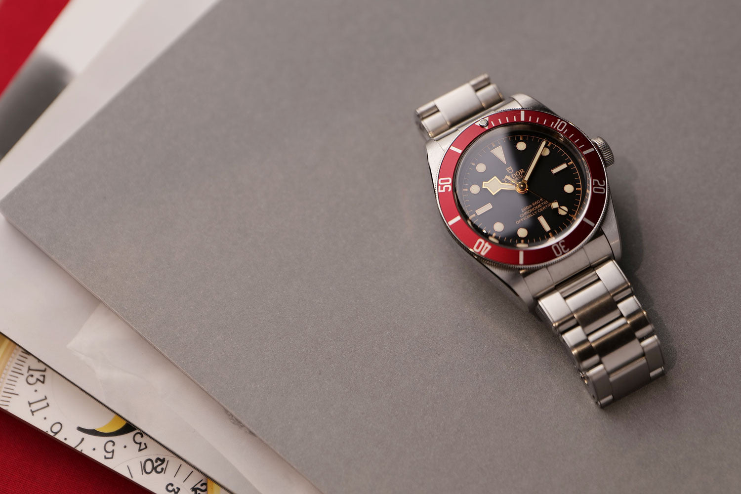 SOLD - PRE-OWNED Tudor Black Bay Black & Bracelet M79230R-0012
