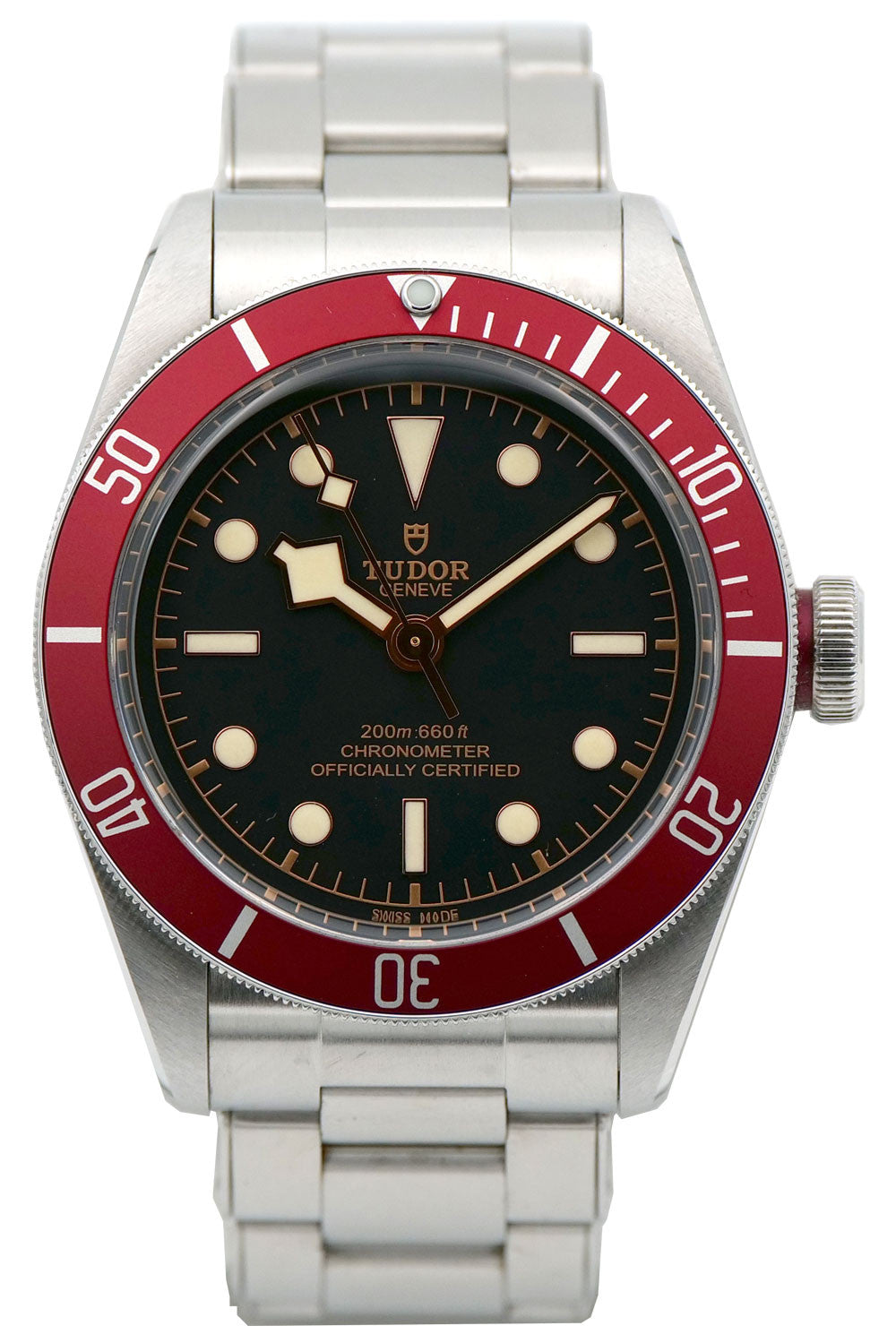 SOLD - PRE-OWNED Tudor Black Bay Black & Bracelet M79230R-0012