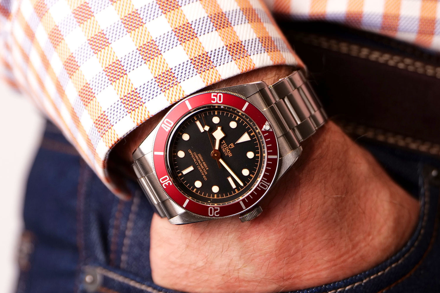 SOLD - PRE-OWNED Tudor Black Bay Black & Bracelet M79230R-0012