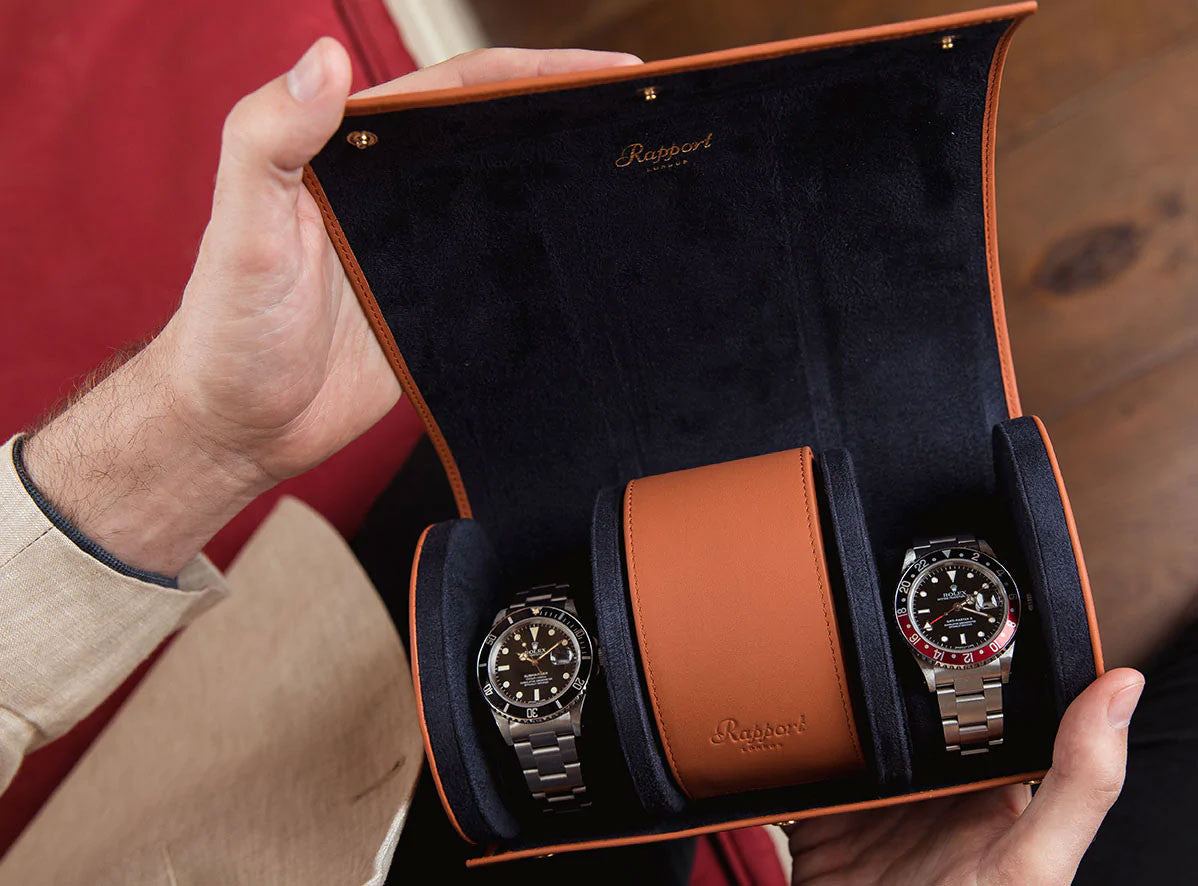 Rapport London - Hyde Park Three Watch Roll D285