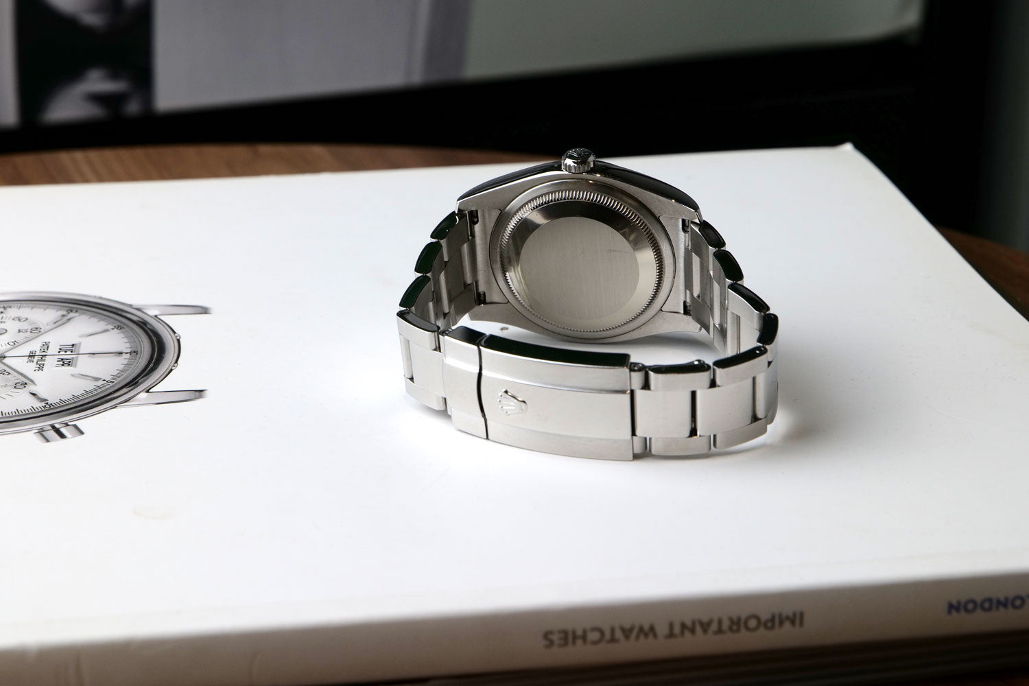 SÅLD – BEGAGNAD Rolex Datejust Tuxedo 36mm 116200