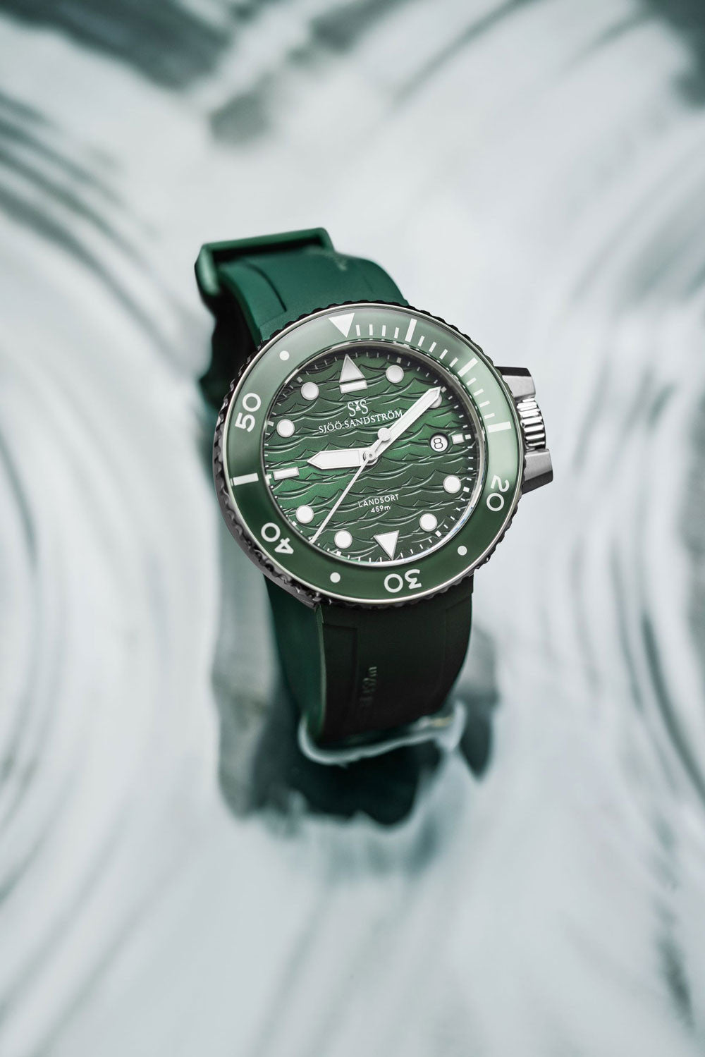 Sjöö Sandström Landsort Green & Steel 003749