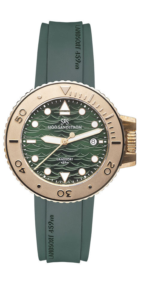 Sjöö Sandström Landsort Green & Bronze Limited Edition 100 watches 003572