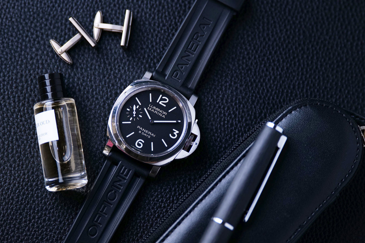 BEGAGNAD Panerai Luminor Marina 8 dagar PAM00510