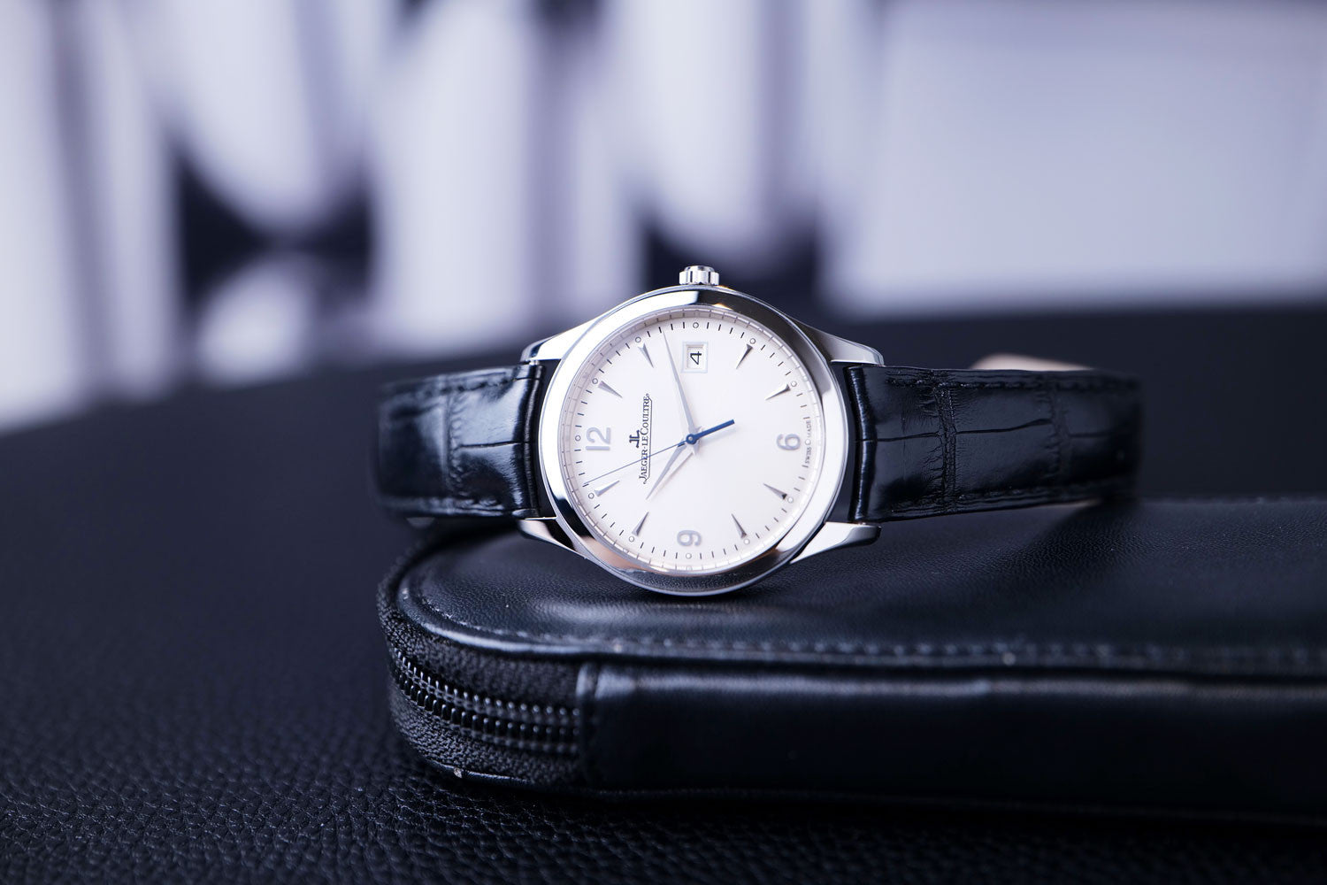 SÅLD - BEGAGNAD Jaeger-LeCoultre Master Ultra-Thin 176.8.40.S