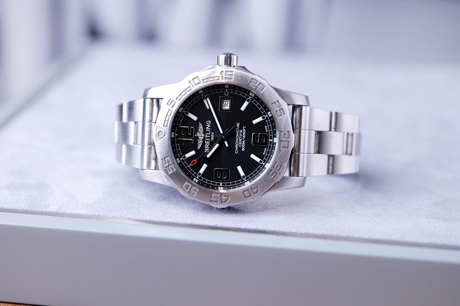 SÅLD - BEGAGNAD Breitling Colt 44 Quartz A74387