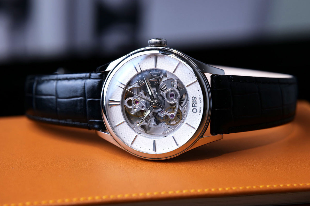 PRE-OWNED Oris Artelier Skeleton 73477214051