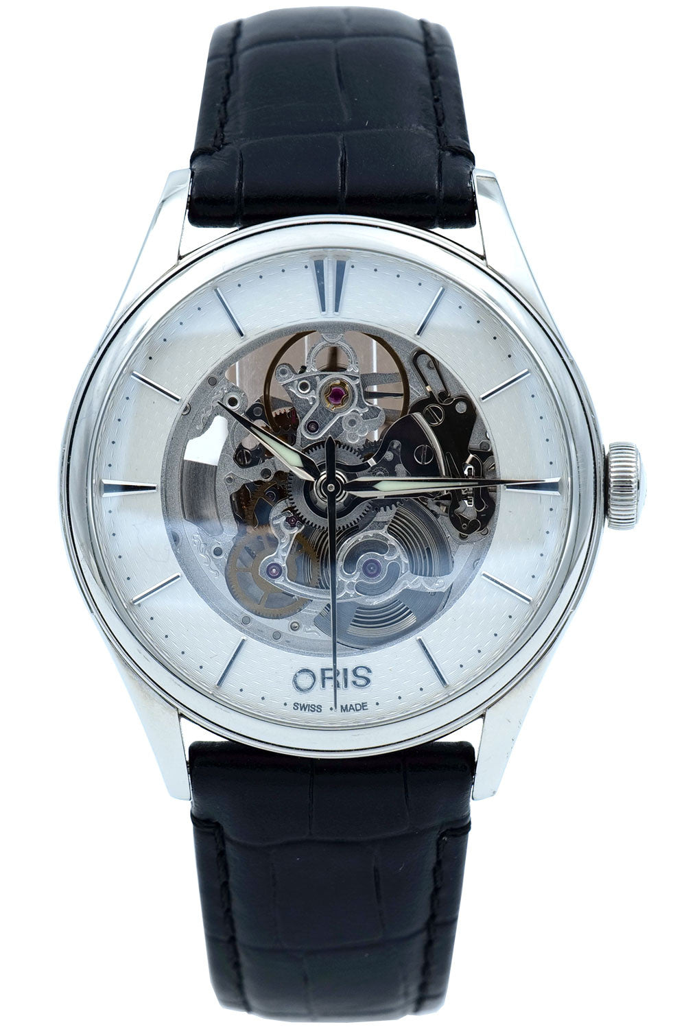 PRE-OWNED Oris Artelier Skeleton 73477214051