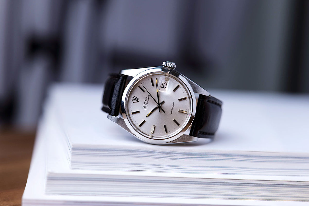 SÅLD BEGAGNAD Rolex Oyster Date 6694