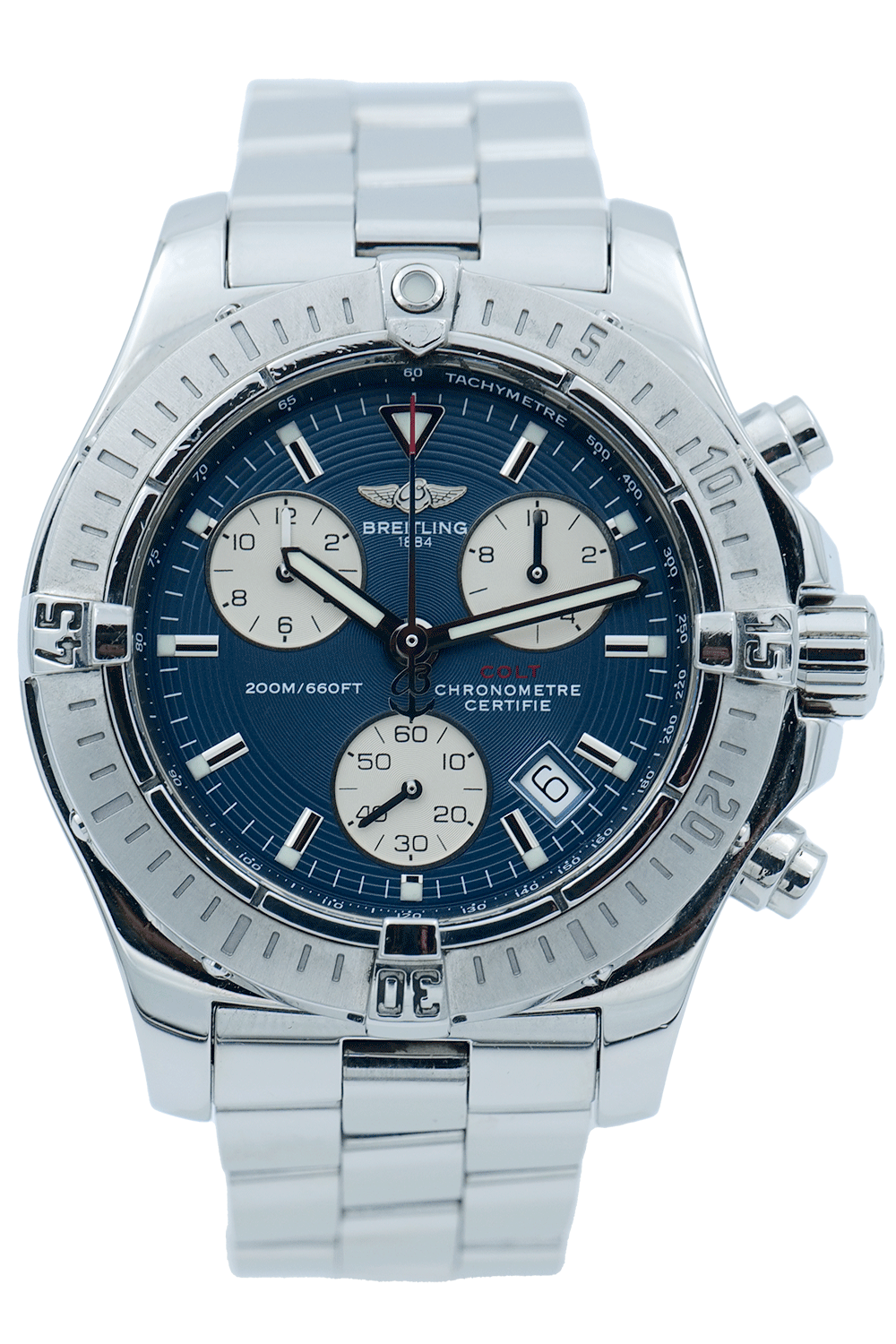 SOLD - PRE-OWNED Breitling Colt Chronograph Blue A73380
