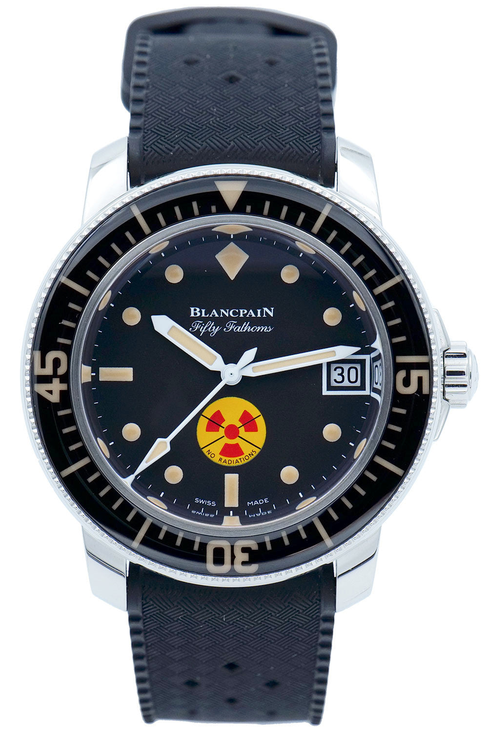 PRE-OWNED Blancpain Fifty Fathoms "No Rad" Limited Edition 5008D-1130-B64A