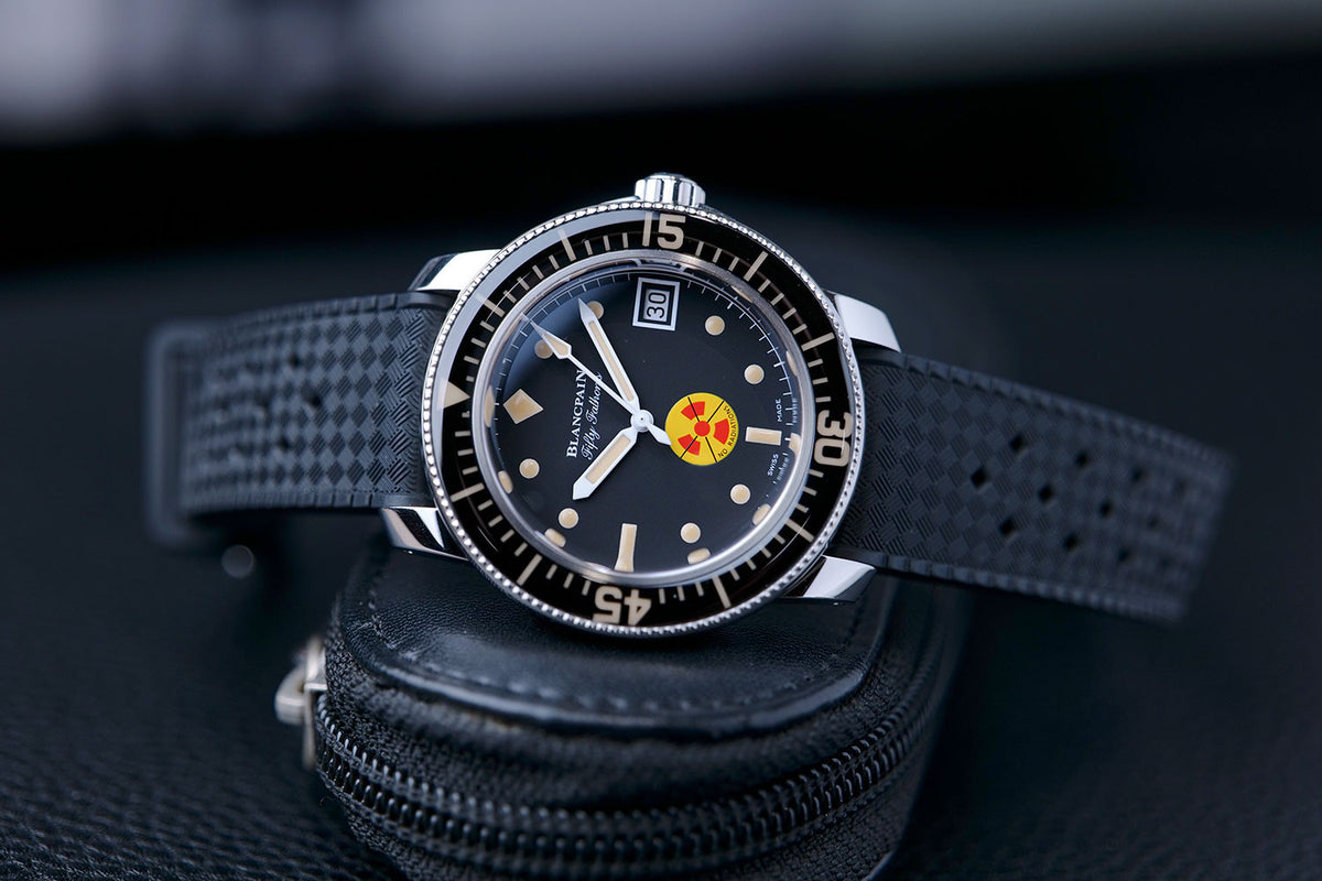 PRE-OWNED Blancpain Fifty Fathoms "No Rad" Limited Edition 5008D-1130-B64A