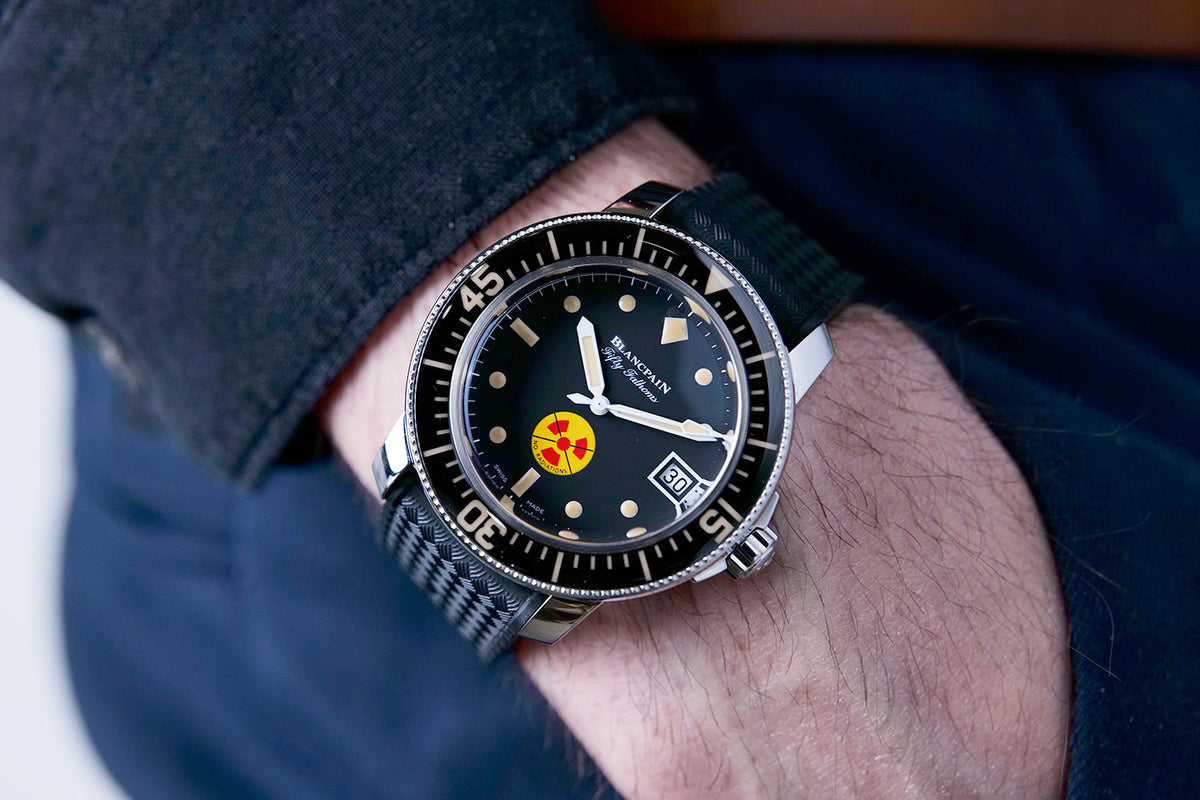 PRE-OWNED Blancpain Fifty Fathoms "No Rad" Limited Edition 5008D-1130-B64A