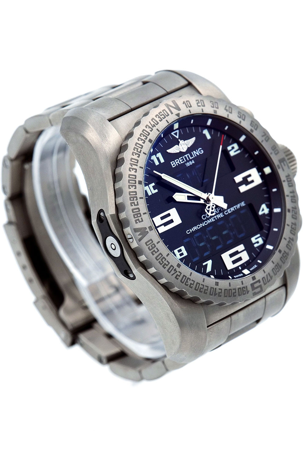 PRE-OWNED Breitling Cockpit B50 Titanium EB5010