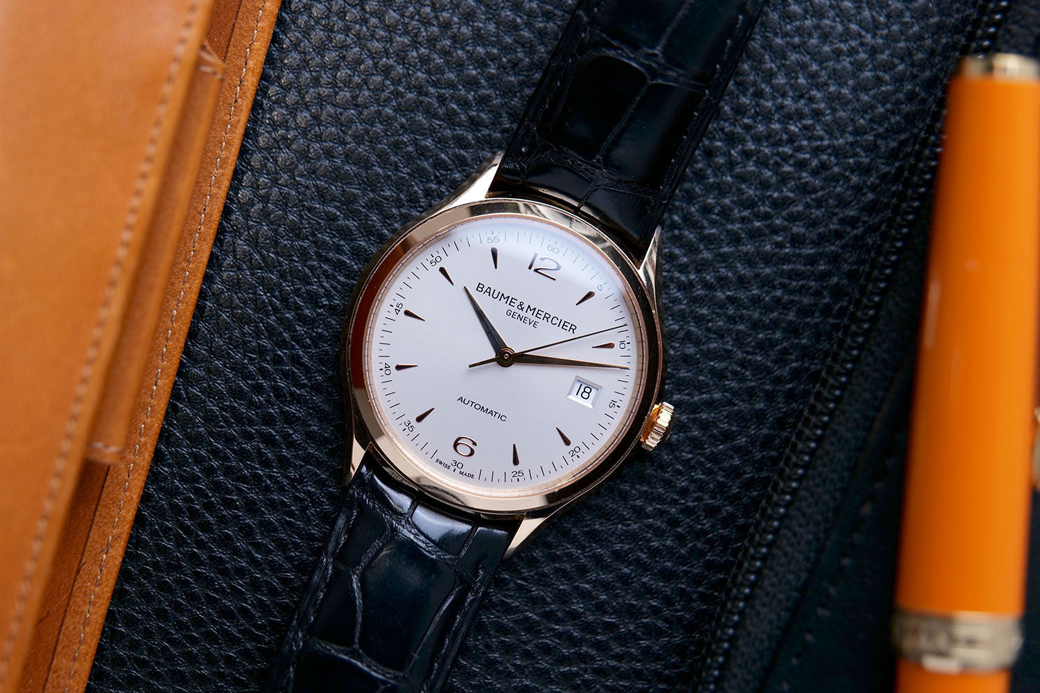 SOLD - PRE-OWNED Baume & Mercier Clifton 18K Gold M0A10058