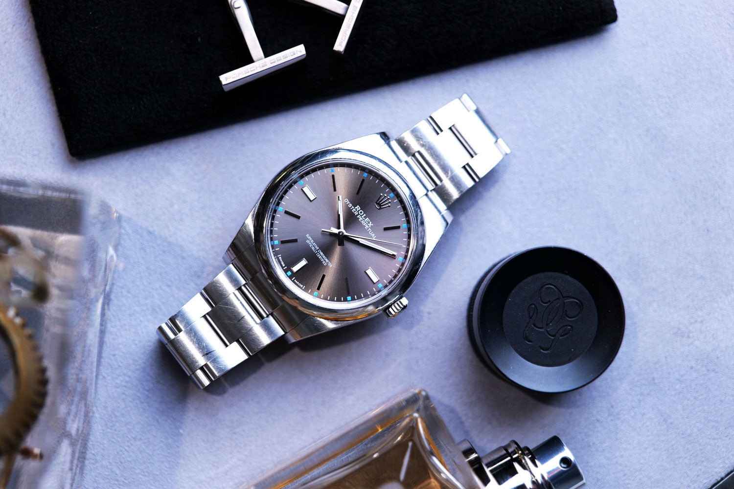 SÅLD-BEGAGNAD Rolex Oyster Perpetual 39 114300