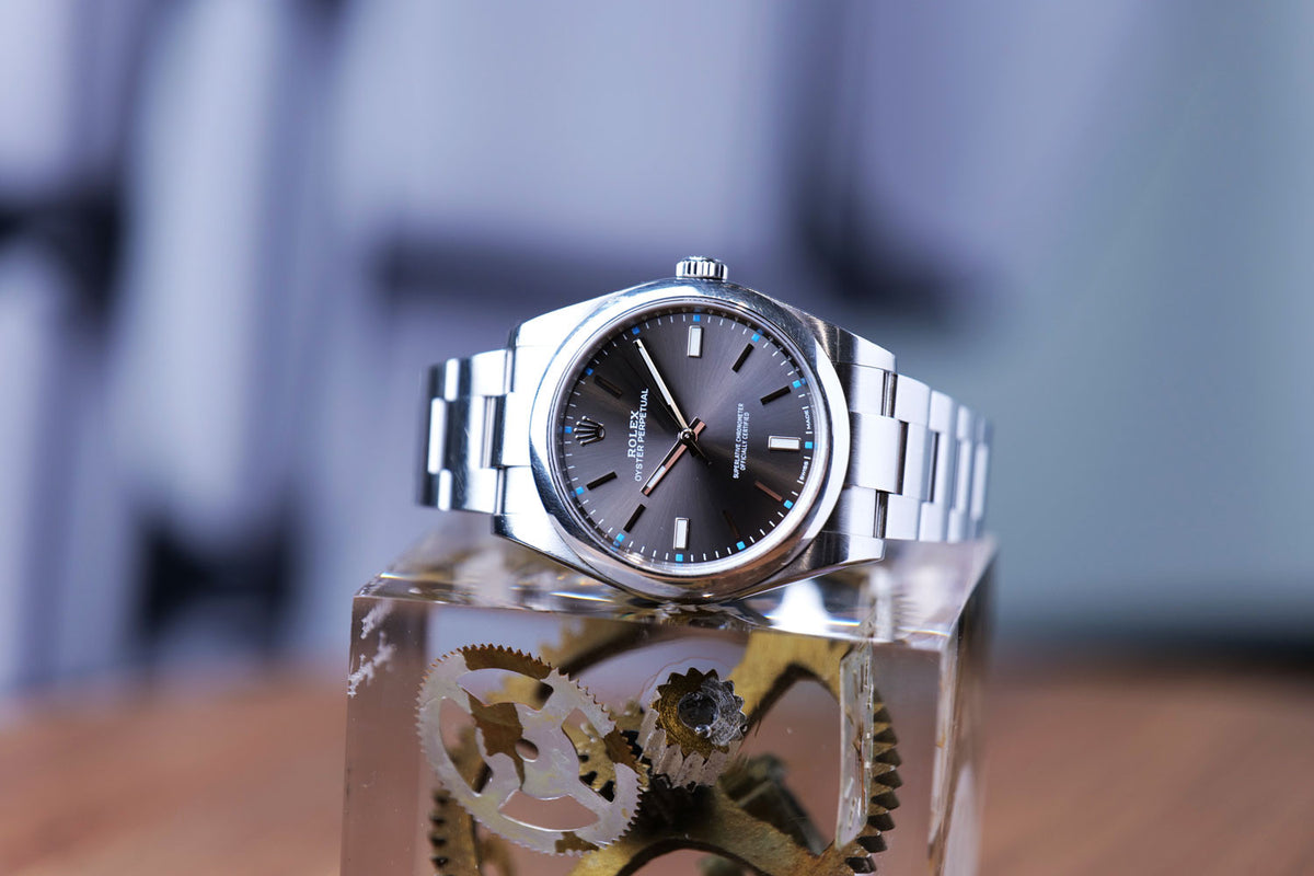 SÅLD-BEGAGNAD Rolex Oyster Perpetual 39 114300
