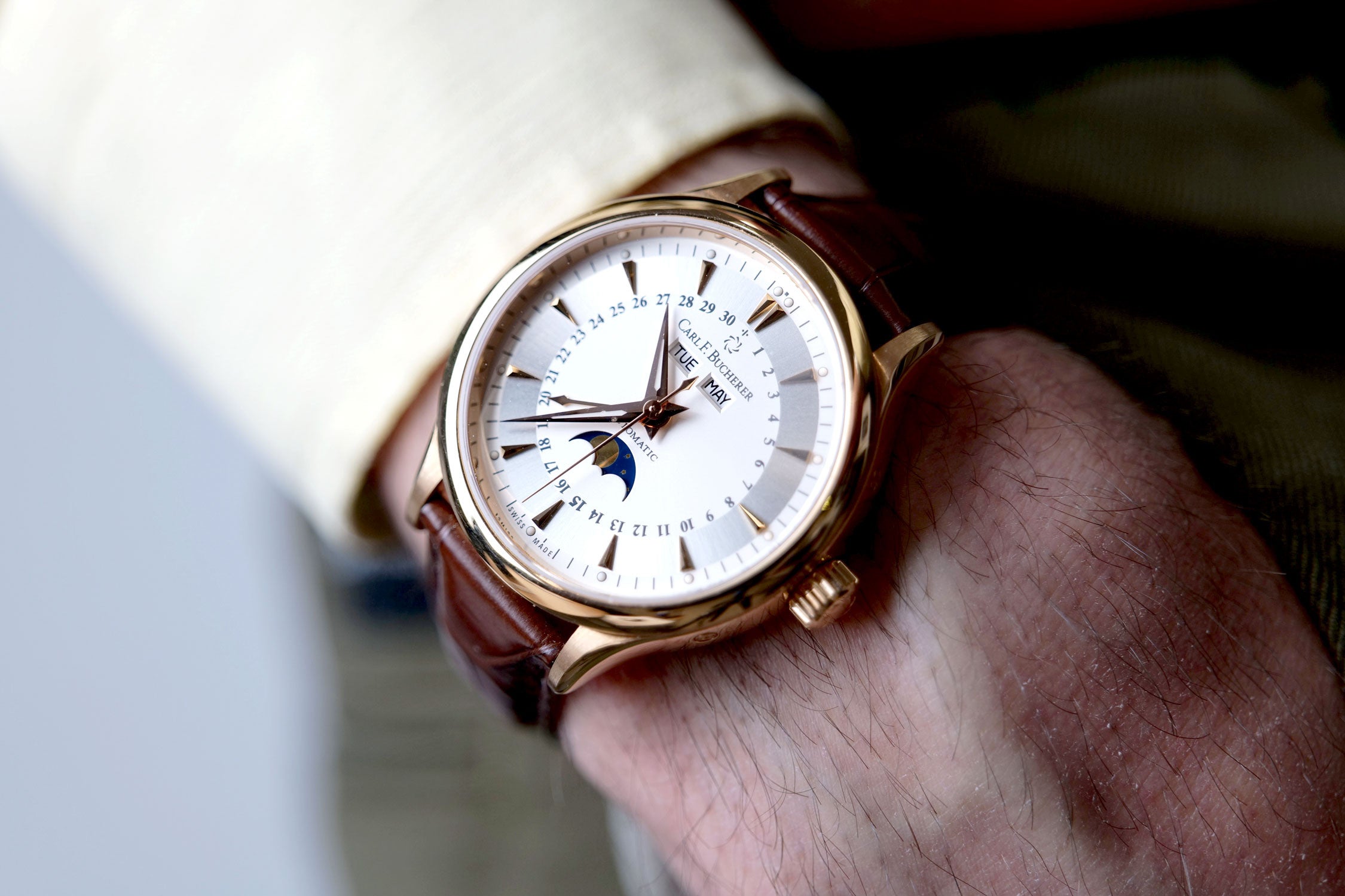 BEGAGNAD Carl F. Bucherer Manero Moonphase BEG0010909031301-3594