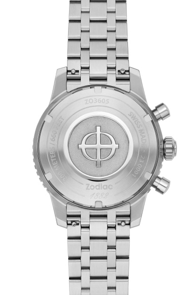 Zodiac Super Sea Wolf Sea-Chron Blue Dial ZO3605